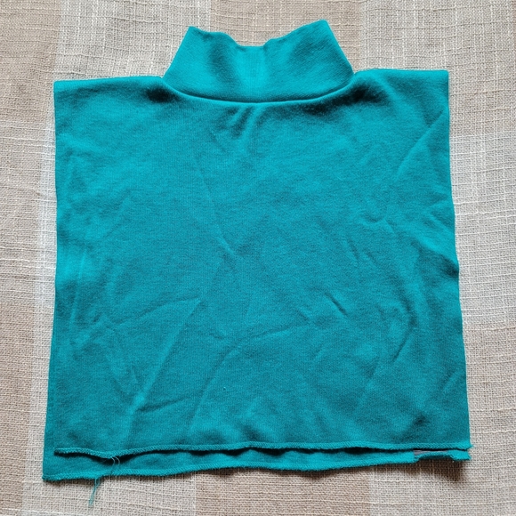 Vintage Accessories Vintage 7s Aqua Colored Turtleneck Dickie
